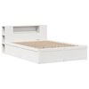 vidaXL Cadre de lit sans matelas blanc 140x200 cm bois de pin massif