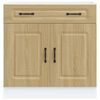 vidaXL Armoire de cuisine Kalmar ch&ecirc;ne sonoma bois d'ing&eacute;nierie