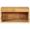 VidaXL Meuble TV mural 40x30x19 cm bois massif d'acacia