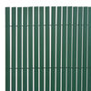 vidaXL Cl&ocirc;ture de jardin double face 110x300 cm Vert