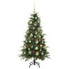 vidaXL Sapin de No&euml;l Artificiel &agrave; Branches Articul&eacute;es Vert 120 cm