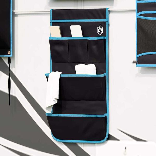 vidaXL Sac de rangement avec stockage Gris 66 x 40 cm oxford