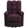vidaXL Fauteuil Violet Tissu