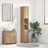 vidaXL Armoire de salle de bain chêne artisanal 30x30x183,5 cm