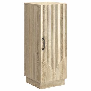 vidaXL Buffet Ch&ecirc;ne Sonoma 33 x 34,5 x 87 cm Bois d'ing&eacute;nierie