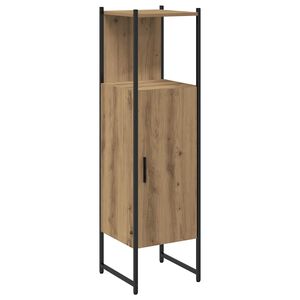 vidaXL Armoire de salle de bain chêne artisanal 33x33x120,5 cm