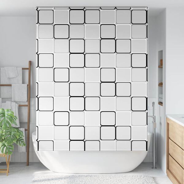 vidaXL Store enrouleur de douche 160x240 cm largeur du tissu 156 cm