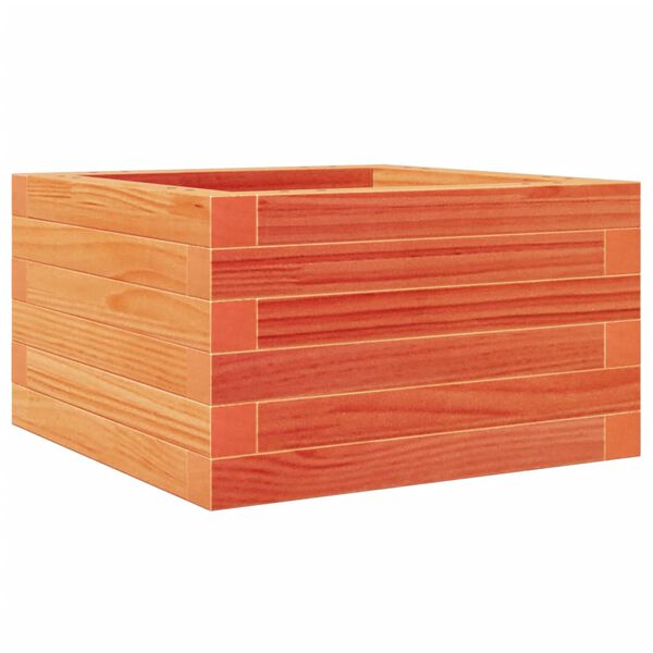 vidaXL Jardini&egrave;re cire marron 40x40x23 cm bois de pin massif