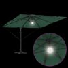 vidaXL Parasol Roma Vert 286 x 284 x 270 cm Aluminium et polyester