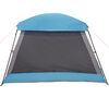vidaXL Tente de cabine familiale 6 personnes bleu imperm&eacute;able