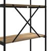 vidaXL &Eacute;tag&egrave;re Ch&ecirc;ne artisanal 60 x 30 x 183 cm Bois d'ing&eacute;nierie