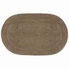 vidaXL Tapis de surface Noir 152 x 245 cm Jute