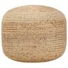 vidaXL Pouf fait &agrave; la main 45 x 30 cm Jute