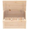 vidaXL Boîte de rangement 59,5x36,5x33 cm Bois massif de pin