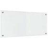 vidaXL Protection de cuisine Transparent 90 x 40 cm verre trempé