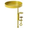 Esschert Design Plateau pour plantes avec pince Rond Doré S