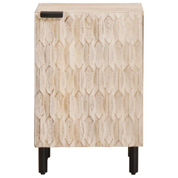 vidaXL Armoire de salle de bain avec &eacute;tag&egrave;re Blanc 38 x 33 x 58 cm