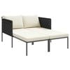 vidaXL Transat Anthracite 153 x 115 x 69.5 cm Acier enduit de poudre