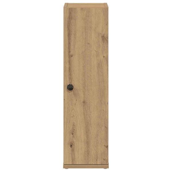 vidaXL Meuble de salle de bain avec porte-rouleau ch&ecirc;ne artisanal