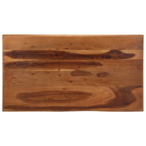 vidaXL Table basse 110x60x40 cm bois massif d'acacia