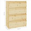 vidaXL Armoire lat&eacute;rale 60x36x84 cm bois de sapin massif