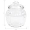 vidaXL Pots de conservation 12 pcs 500 ml Verre