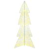 vidaXL Sapin de No&euml;l avec 100 LED Blanc chaud 120 cm Acrylique