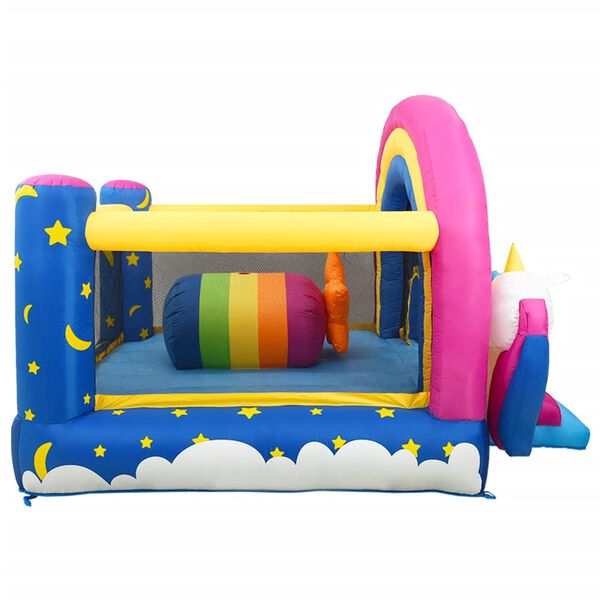 Happy Hop Château gonflable avec toboggan 335x265x215 cm PVC
