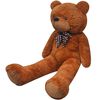 vidaXL Ourson en peluche XXL Marron 85 cm