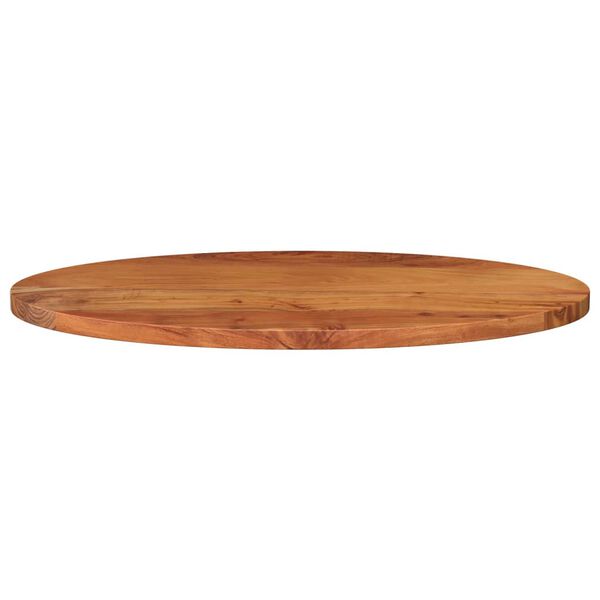 vidaXL Dessus de table 120x60x3,8 cm ovale bois massif d'acacia