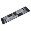 vidaXL Tapis de cuisine lavable imprim&eacute; Wine gris 60x300 cm velours