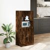 vidaXL Armoire de cuisine ch&ecirc;ne fum&eacute; 57x41,5x131,5 cm bois ing&eacute;nierie