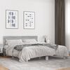 vidaXL Cadre de lit sans matelas sonoma gris 180x200 cm