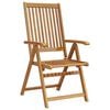 vidaXL Chaises pliantes 6 pi&egrave;ces en bois d'acacia massif
