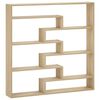 vidaXL &Eacute;tag&egrave;re Murale Ch&ecirc;ne Sonoma 103 x 17 x 102 cm Bois d'ing&eacute;nierie
