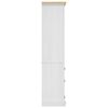 vidaXL Placard Gamme Corona Pin mexicain Blanc 80x40x170 cm