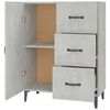 vidaXL Buffet gris béton 69,5x34x90 cm bois d'ingénierie