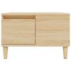 vidaXL Table basse chêne sonoma 55x55x36,5 cm bois d'ingénierie