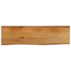 vidaXL Dessus de table &agrave; bord vivant 100x40x2,5cm bois massif manguier