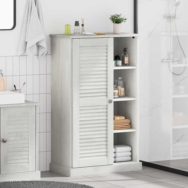 vidaXL Cabinet de salle de bain VIGO Blanc 67,5 x 34 x 110 cm