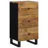 vidaXL Buffet avec 3 tiroirs 40x33,5x75 cm bois massif de manguier