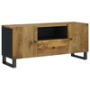 vidaXL Meuble TV 105x33,5x46 cm bois de manguier et d'ingénierie