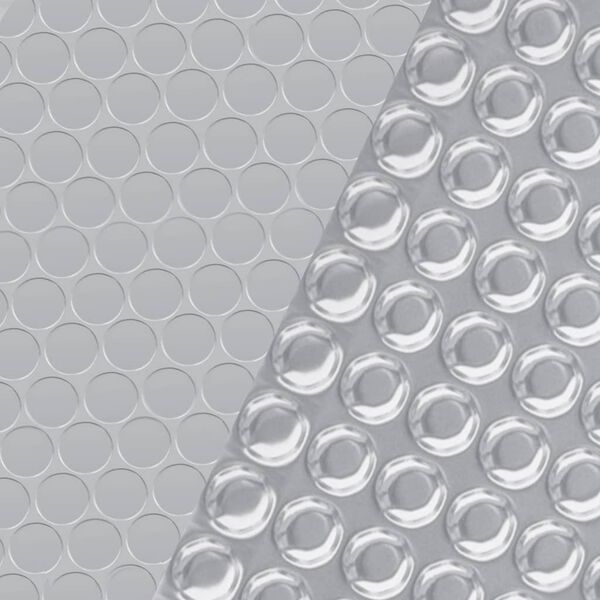 vidaXL Couverture de piscine Argent&eacute; 210 cm PE