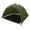 vidaXL Tente de p&ecirc;che 4 personnes vert olive lib&eacute;ration rapide