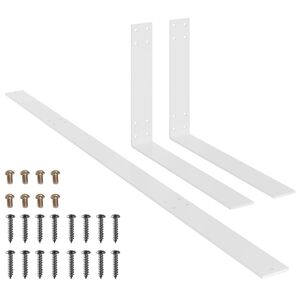 vidaXL Dossier pour canap&eacute; palette Blanc 110 cm Fer