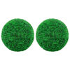 vidaXL Boules de buis artificielles 2 pcs 35 cm