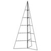 vidaXL Arbre de No&euml;l en m&eacute;tal pour d&eacute;coration noir 100 cm