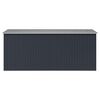 vidaXL Abri de jardin 257x392x181 cm Métal Anthracite