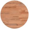 vidaXL Dessus de table &Oslash;30x4 cm rond bois massif de h&ecirc;tre