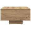 vidaXL Table basse ch&ecirc;ne artisanal 85x55x31 cm bois d'ing&eacute;nierie
